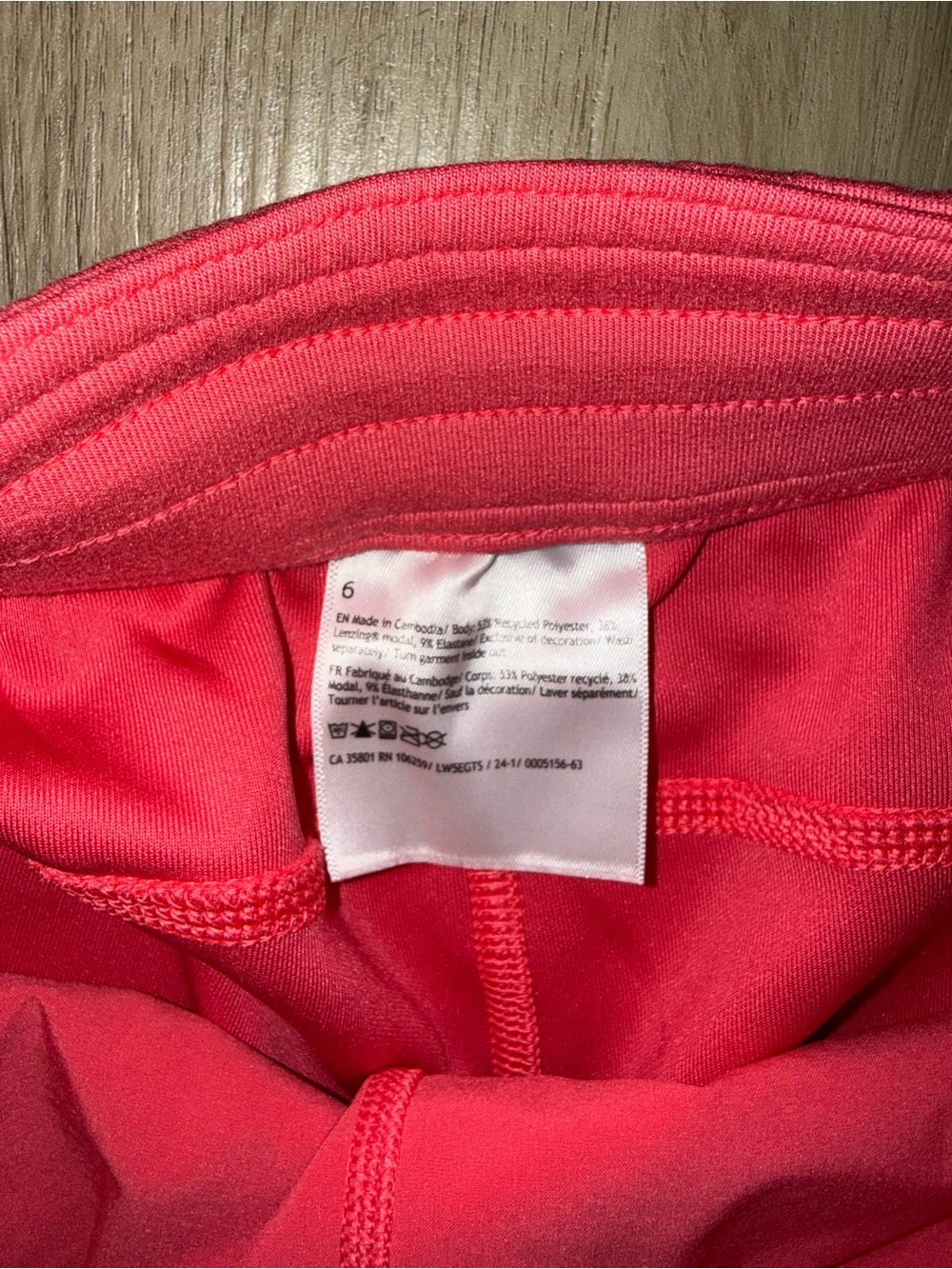 lululemon athletica Straight Leg Sweatpants in Bright Pink - Picture 2 of 3